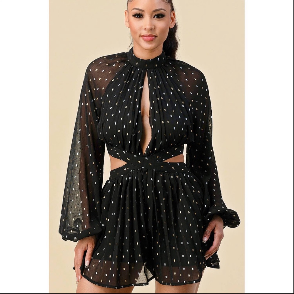 Elegant Keyhole romper